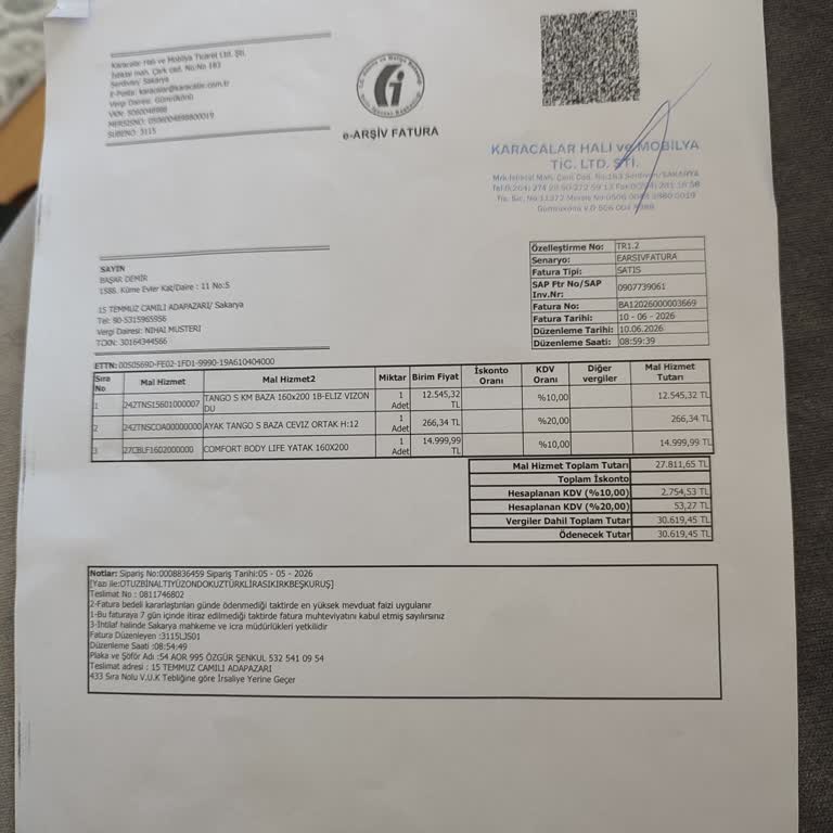 Peşin Ödenen Yatak Başlığı Uzun Süre Gecikmesi