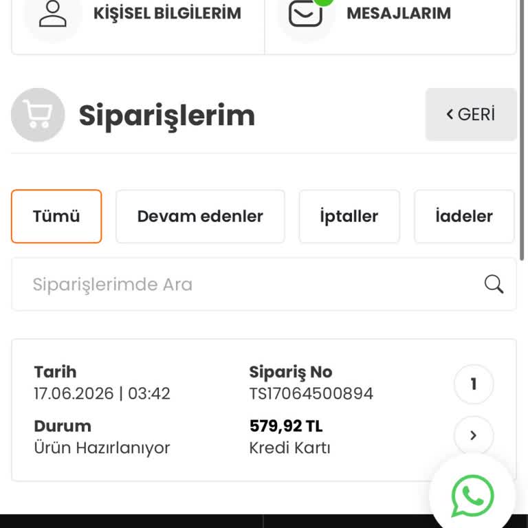 Siparişimin 7 Gün Gecikmesi Ve Cevapsız İletişim