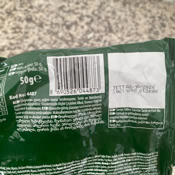 Eti Crax Patlayan Lezzet Krakerlerinde Yabancı Oluşumlar