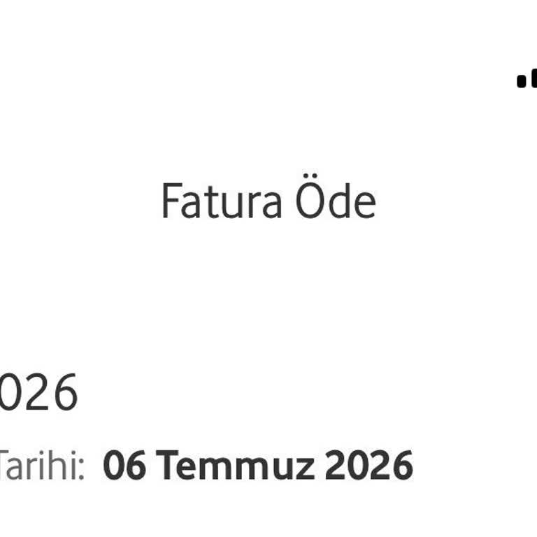 Vodafone'dan Onaysız Paket Ve 800 TL Fatura Şikayeti