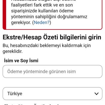 Amazon Türkiye’de Ödeme Ve Hesap Sorunları Nedeniyle Yaşadığım Büyük Mağduriyet