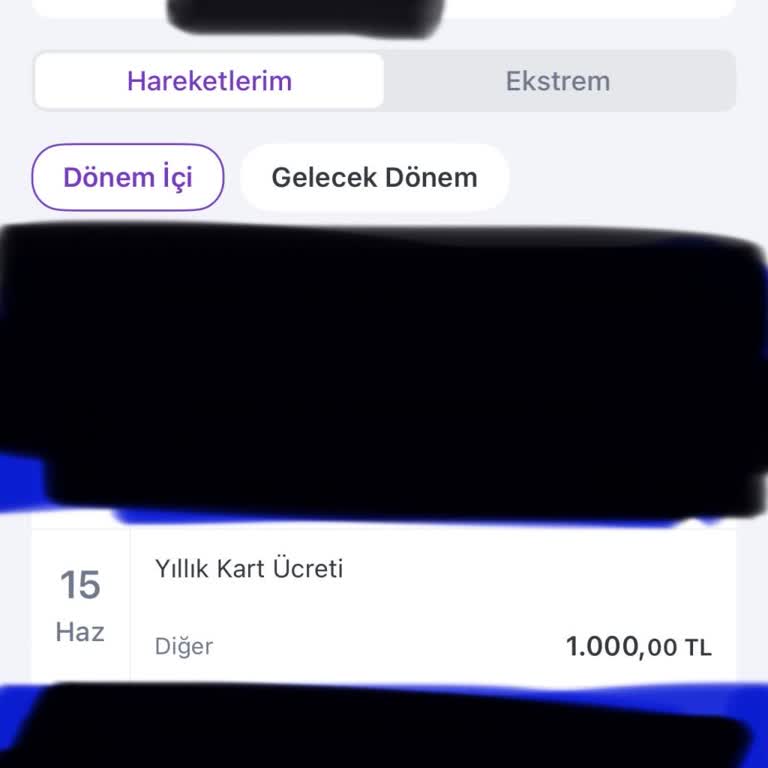 Yeni Kartımda 1.000 TL Aidat Kesildi, İade Talebi Reddedildi