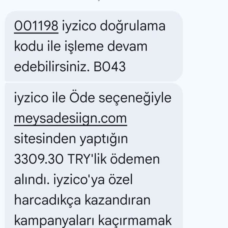 Meysa Design'dan Tesettür Mayo Ve Pareo Siparişinde Cevapsız İletişim Ve Kargo Gecikmesi