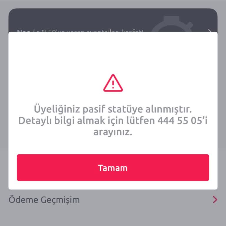 Tiktak Hesabım Pasif Kalıyor, Borç Kapatılmış Olmasına Rağmen