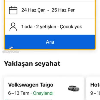 Booking.com Araç Kiralama Rezervasyonu İptali
