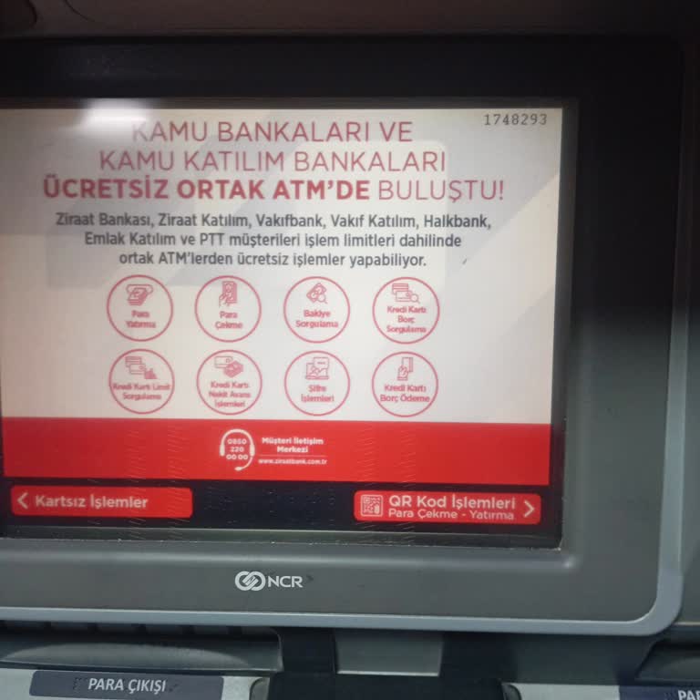 ATM’de QR Kodlu Para Yatırma İşleminde Yutulan Para Geri Dönmedi