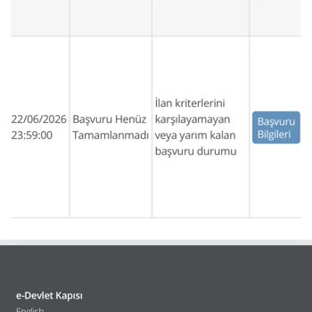 Kariyer Kapısı’nda Zabıt Görevlisi Başvurusu Sistem Hatası Nedeniyle Tamamlanamadı