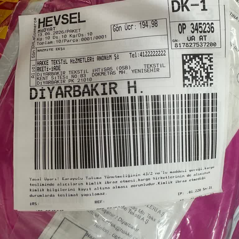 Hakke Giyim'den 1300 TL İade Ödemesi Gecikmesi Ve Telefonla Ulaşım Sorunu