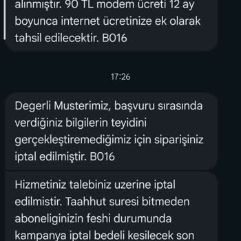 Vodafone Evde Net Fiber İnternet Kurulum Gecikmesi Ve İletişim Sorunu