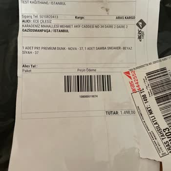 Yanlış Renkli Ayakkabı İçin Ücretsiz Değişim Talebi