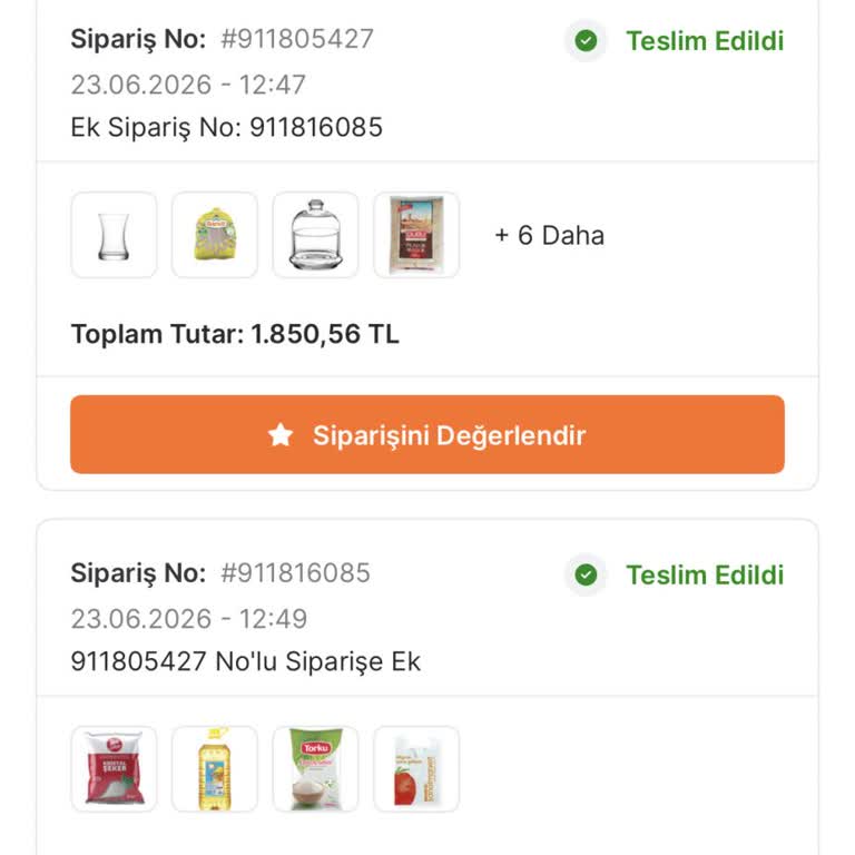 Teslim Edildi Şeklinde Görülen Sipariş Gerçekte Ulaşmadı Ve Müşteri Hizmetleri Yanıt Vermedi