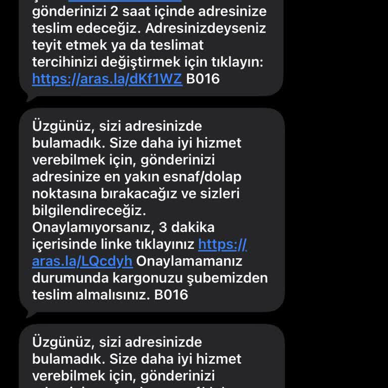 Yanlış Evde Yok Notu Kargomun Acil Teslimatını Engelliyor