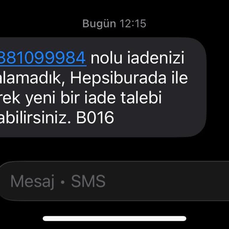 İzmir Karşıyaka’da Hepsiburada İade Randevusu Gelmedi, Müşteri Hizmetleri Çözüm Sunamıyor