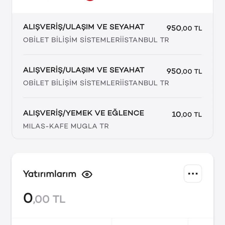 Ödenen 1900 TL İçin Bilet Oluşmadı Ve Geri Ödeme Bekleniyor