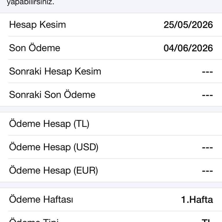 Hesap Kesim Tarihi Seçimindeki Hata Nedeniyle Sürekli Gecikme Ve Mağduriyet