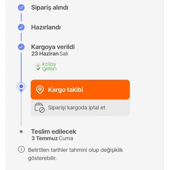 Teslim Tarihi Gecikmesi Nedeniyle Acil Teslim Talebi