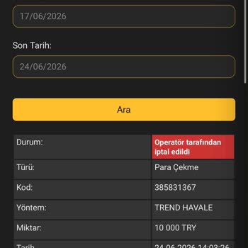 Superbet İptal Edilen 10.000 TL Çekme Talebi Ve Silinen Kazanç