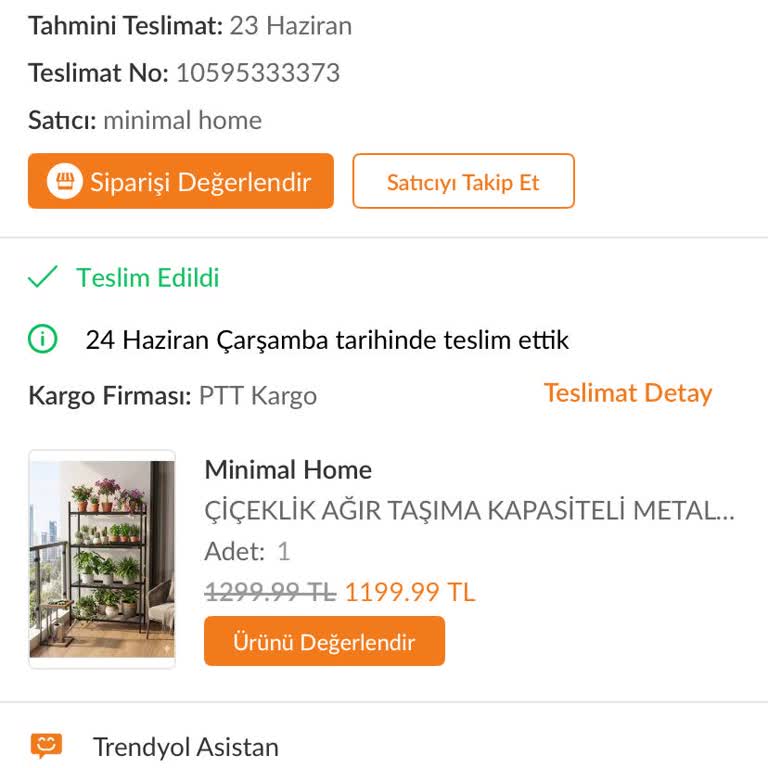 Teslim Edildi Duyan Kargo Elime Ulaşmadı