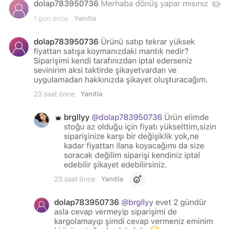 Satıcı Siparişi Göndermedi, Dolap Desteği Yetersiz