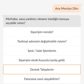 Sipariş Teslimatı Gecikmesi Ve Tam İade Talebi