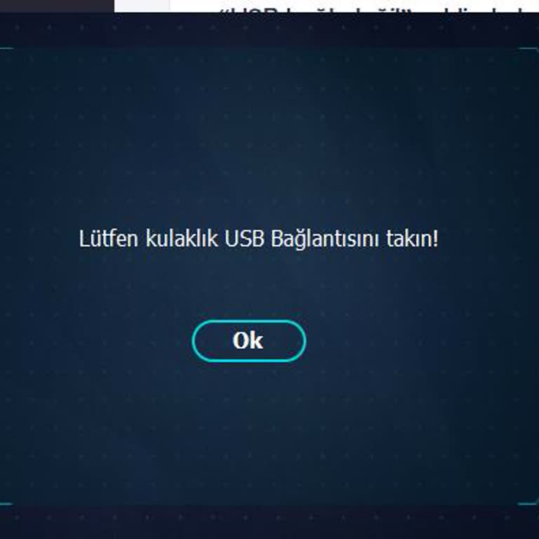 Gamepower Tinker V2 Kulaklık Yazılımı Windows 11’de USB Bağlı Değil Hatası Veriyor