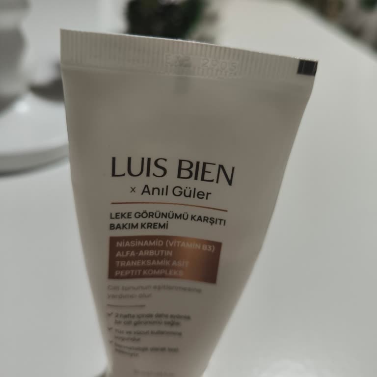 Alınan 50 ml Leke Kremi Yarı Dolu Geldi