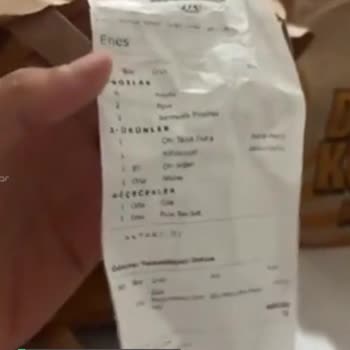 Yemek Yerine İçecek Gönderdiler McDonald's