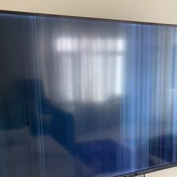 Dijitsu 55 İnç TV’de Çizgi Ve Tam Ekran Arızası, Ücretsiz Onarım Ve Değişim Talebi