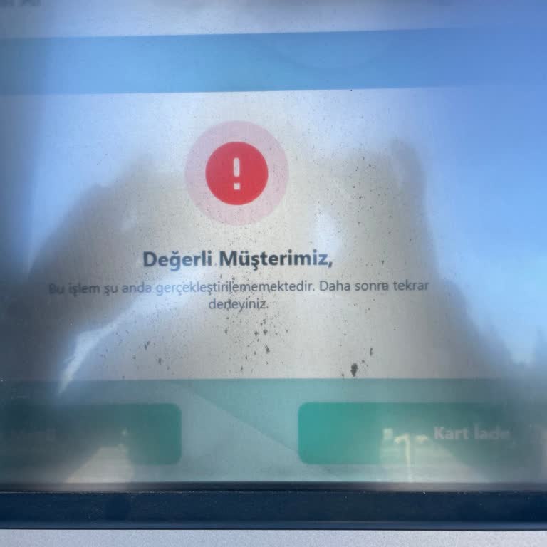 Kuveyt Türk Fiziki Altın ATM’lerinde Tekrarlayan Hata Ve Bilgilendirme Talebi