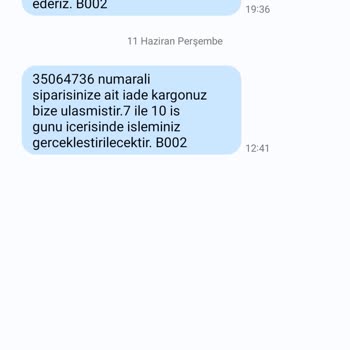 Sefamerve İade Ücreti Gecikmesi