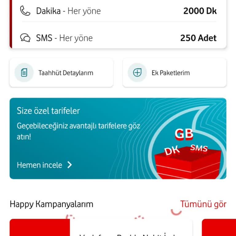 Vodafone’da Sözleşme Sonu Fiyat Ayrımcılığına Karşı Şeffaflık Talebi