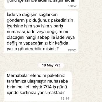 İade Ücretim Hesaba Yansımadı, Aylarca Süre Aştı