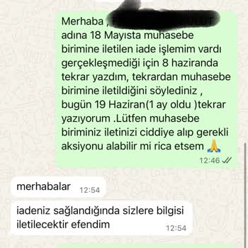 İade Ücretim Hesaba Yansımadı, Aylarca Süre Aştı