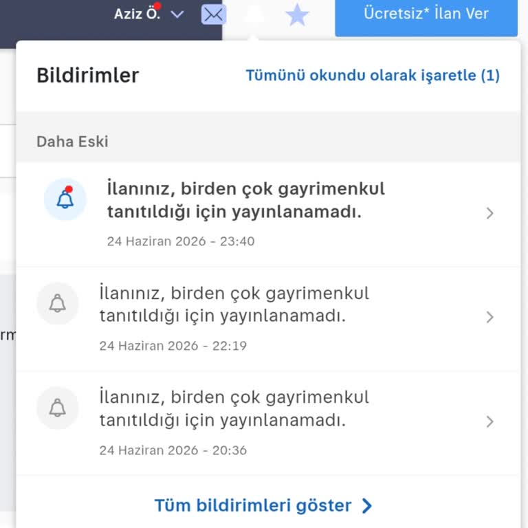 İlanımın Neden Tekrarlayan Çelişkili Gerekçelerle Reddedildiği Ve Ücret İadesi Talebi