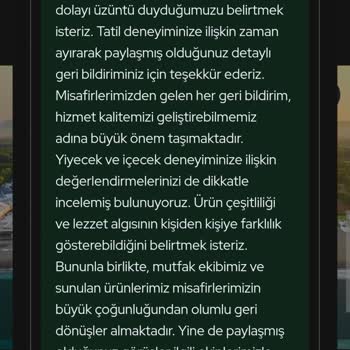 Otel Yönetiminin Saygısız Ve Savunmacı Tutumu, Hijyen Ve Güvenlik Sorunları