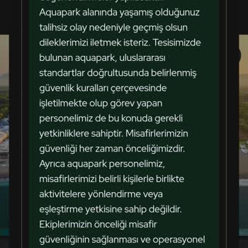 Otel Yönetiminin Saygısız Ve Savunmacı Tutumu, Hijyen Ve Güvenlik Sorunları