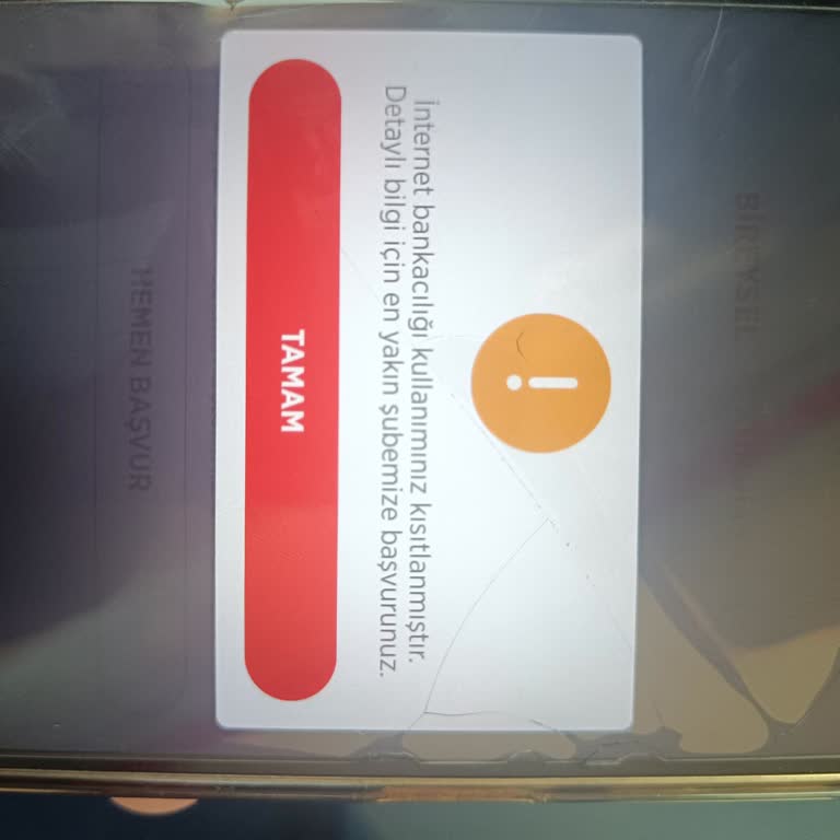 İnternet Bankacılığı Erişimimin Kısıtlanması Nedeniyle Mağduriyet