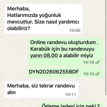 Online Randevu İptali Ve İade Sürecindeki Amatör Yaklaşımlar