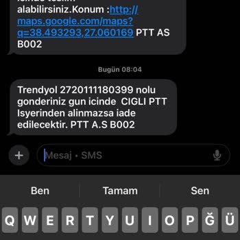Kargom Şubede Bekliyor Ve Adrese Teslim Edilmesini İstiyorum