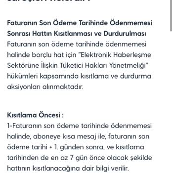 Ödenen Faturaya Rağmen Hat Açılmıyor