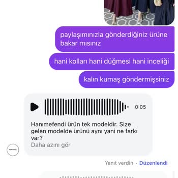 Yanlış Gönderilen Elbise Ve Saygısız Müşteri Hizmetleri