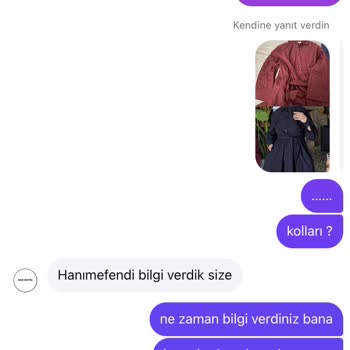Yanlış Gönderilen Elbise Ve Saygısız Müşteri Hizmetleri