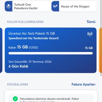 Akıllı Fatura Hediyeleri Kullanılamıyor Ve Aktif Edilmesi Gerekiyor