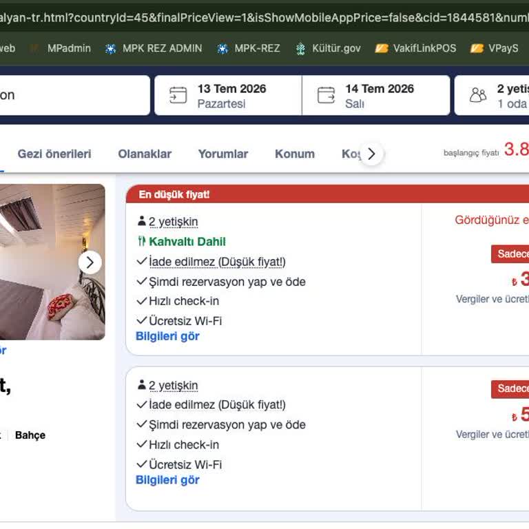 Agoda.com Gerçek Olmayan Otel Rezervasyonu Ve Yanıtsız Müşteri Desteği