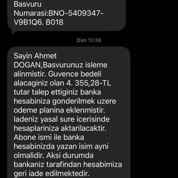 Abonelik Güvence Bedeli İadesi 19 Gün Gecikiyor