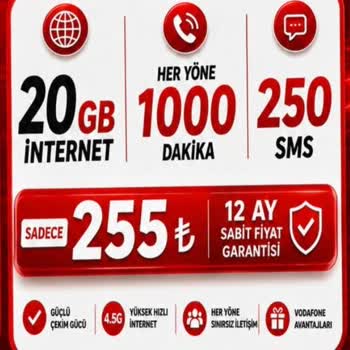 Aynı 5G'ye Hazır 20 GB Paketi Bana 255 TL'ye Teklif Edilmiyor