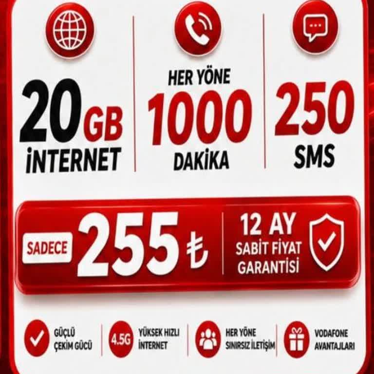 Aynı 5G'ye Hazır 20 GB Paketi Bana 255 TL'ye Teklif Edilmiyor