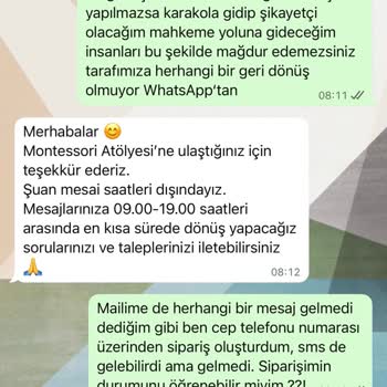 Sipariş Ve Kargo Bilgileri Gelmediği İçin İptal Ve İade Talebi