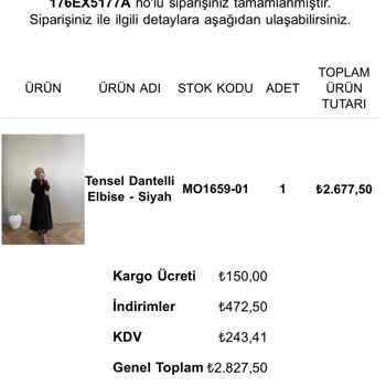 Beden Ve Kumaş Uyuşmazlığı Sonrası İade Reddedilmesi