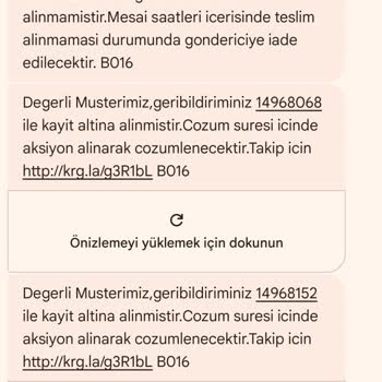 Kargo Şubeye İniyor, Adrese Teslim Edilmedi Ve Yanlış Veri Girişi Yapıldı